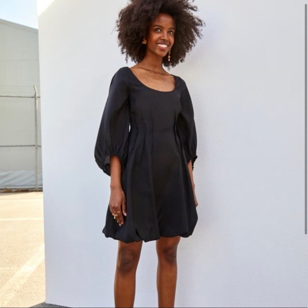 Brock Collection X HM black mini dress